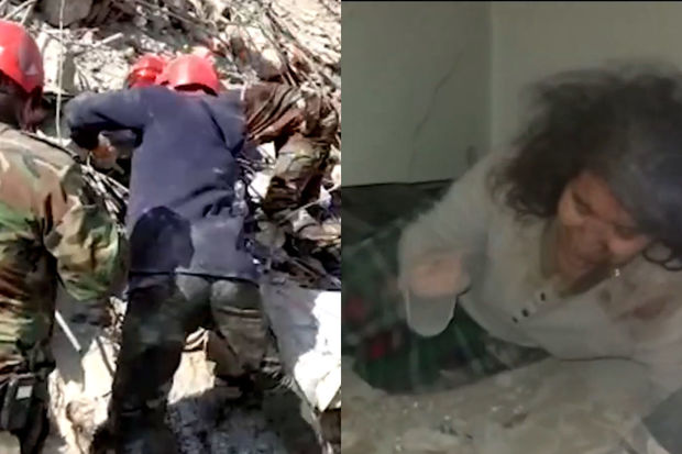 FHN-in xilasediciləri 86 və 89 saat dağıntı altında qalmış şəxsləri xilas ediblər